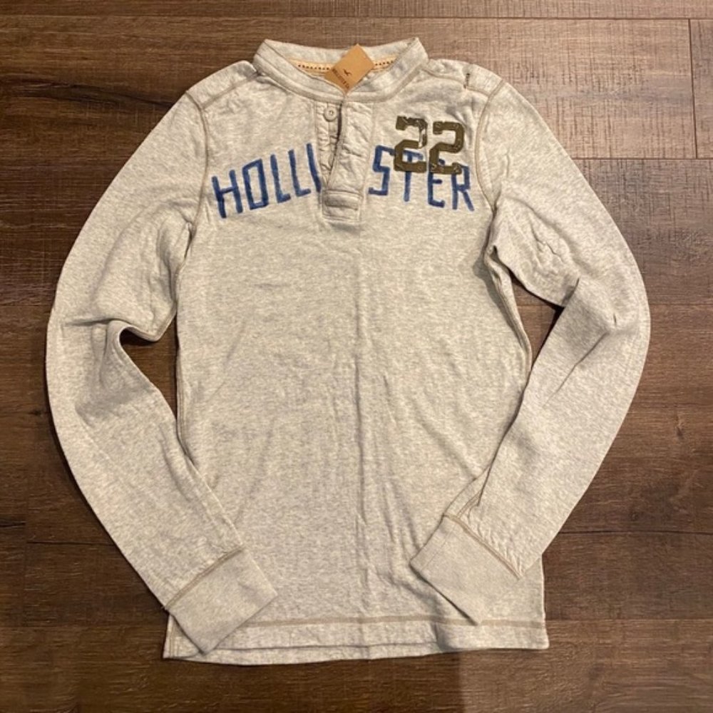 Hollister | Men’s Long Sleeve Henley